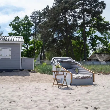 Schlafstrandkorb Nr. 5 Timmendorfer Strand Esterno foto