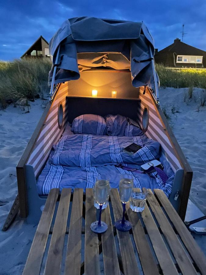 Schlafstrandkorb Nr. 5 Tente de luxe